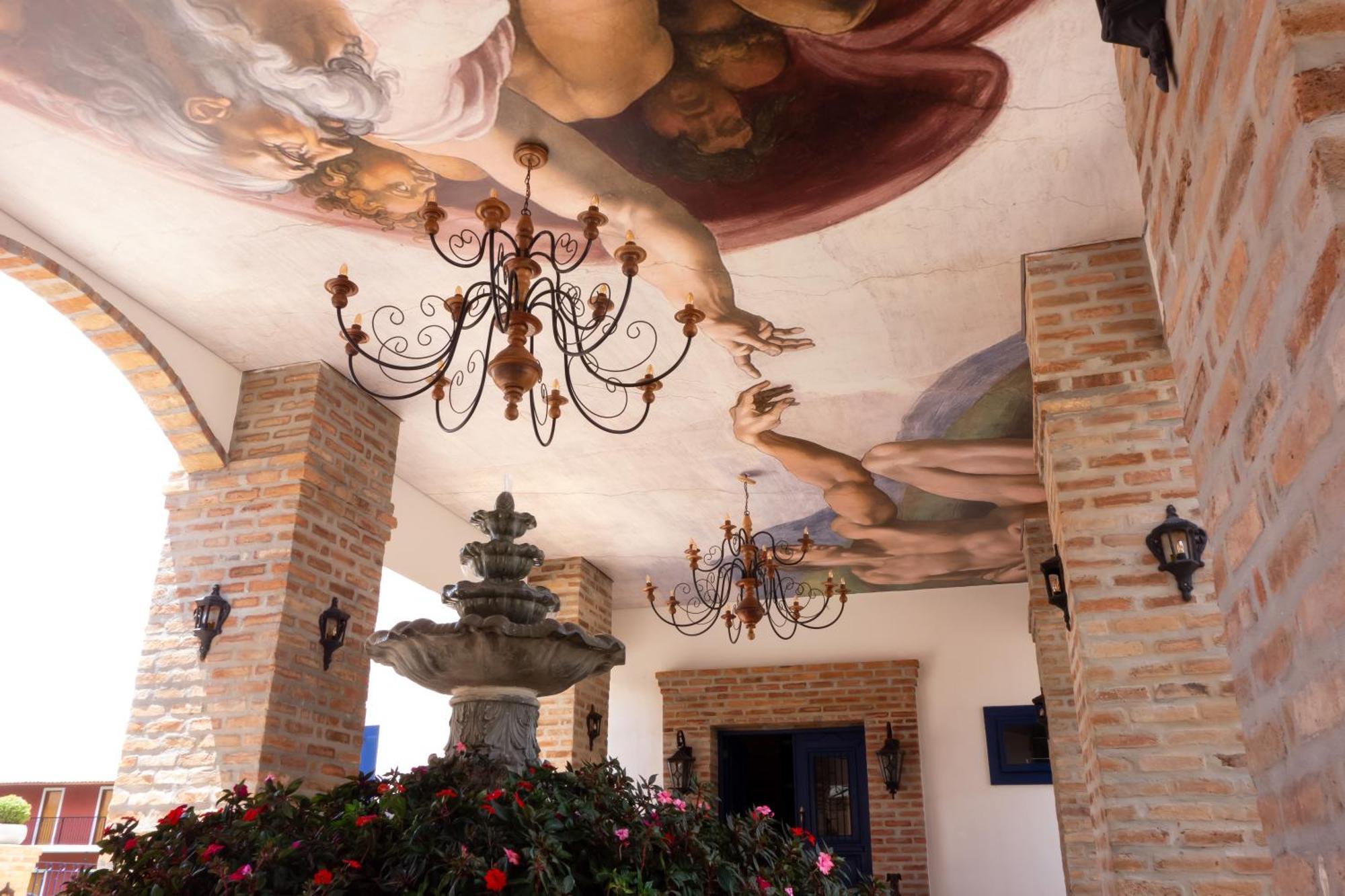Hotel Fazenda Sao Silvano Morungaba Bagian luar foto